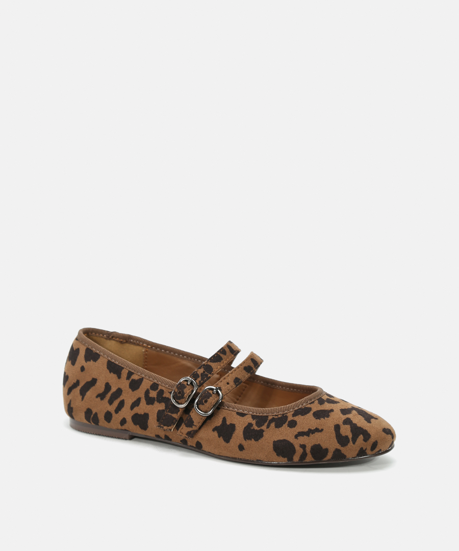 Bailarinas print leopardo image number null